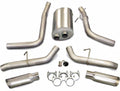 2011 FORD Superduty F-250 F-350 DUAL SIDE EXIT WITH 4in dB SLASH CUT TIPS dB CAT-BACK EXHAUST