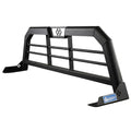 0721 TUNDRA HEADACHE RACK LT 21X70 CAB HIGH TWO BAR TEXTURED BLACK
