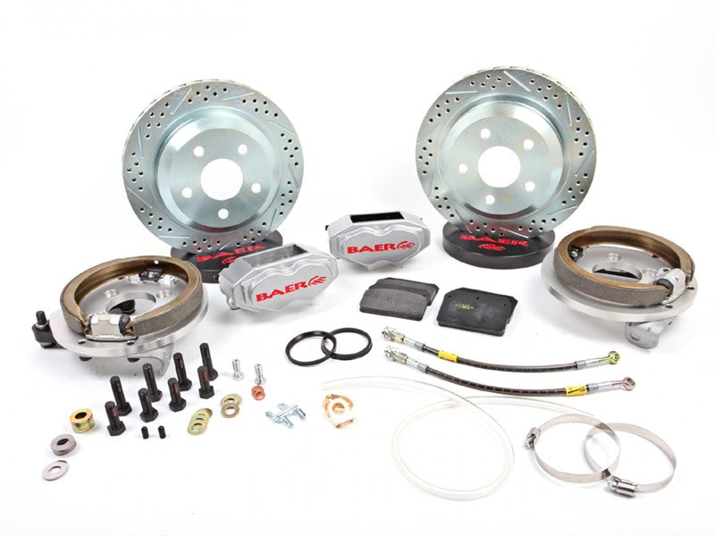 12IN SS4 BRAKE SYS RR SLVR FORD 9IN