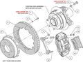Wilwood auto part installed view