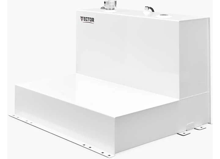 60 GAL L STYLE PRO FUEL TRANSFER TANK WHITE SINGLE