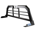 19C SILVERADO/SIERRA 1500 HEADACHE RACK LT 20X73 CAB HIGH TWO BAR SATIN BLACK