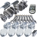 Eagle Chevy 400 3.750in Crank 5.700in I-Beam Rods -30cc 4.165in Pistons Rotating Assembly