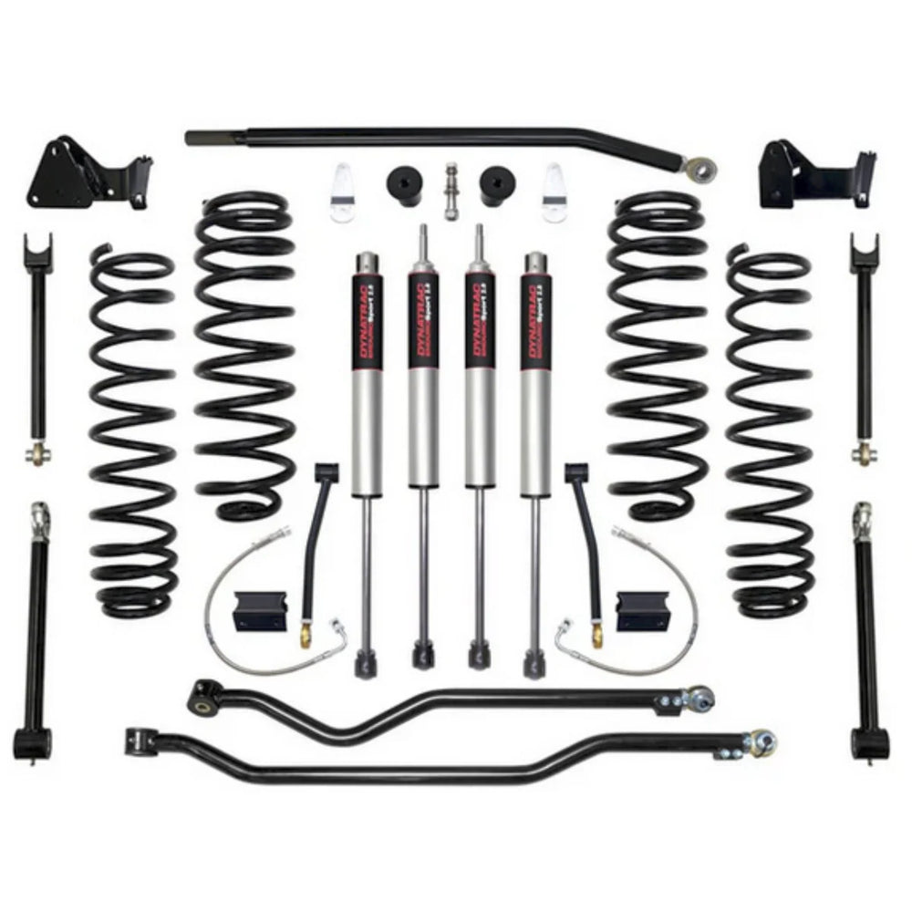 Dynatrac 2007-2018 Jeep Wrangler JK 4.5 Suspension Lift System 2 DTJK45-1X5310-L2