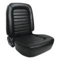 CLASSIC RECLINER RIGHT BLACK LEATHER