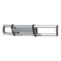 MILESTONE POLISHED STAINLESS BUMPER GUARD WITH LED LIGHT BAR