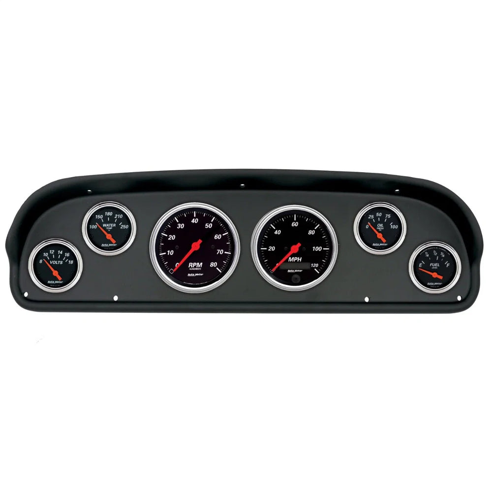 AutoMeter black auto part