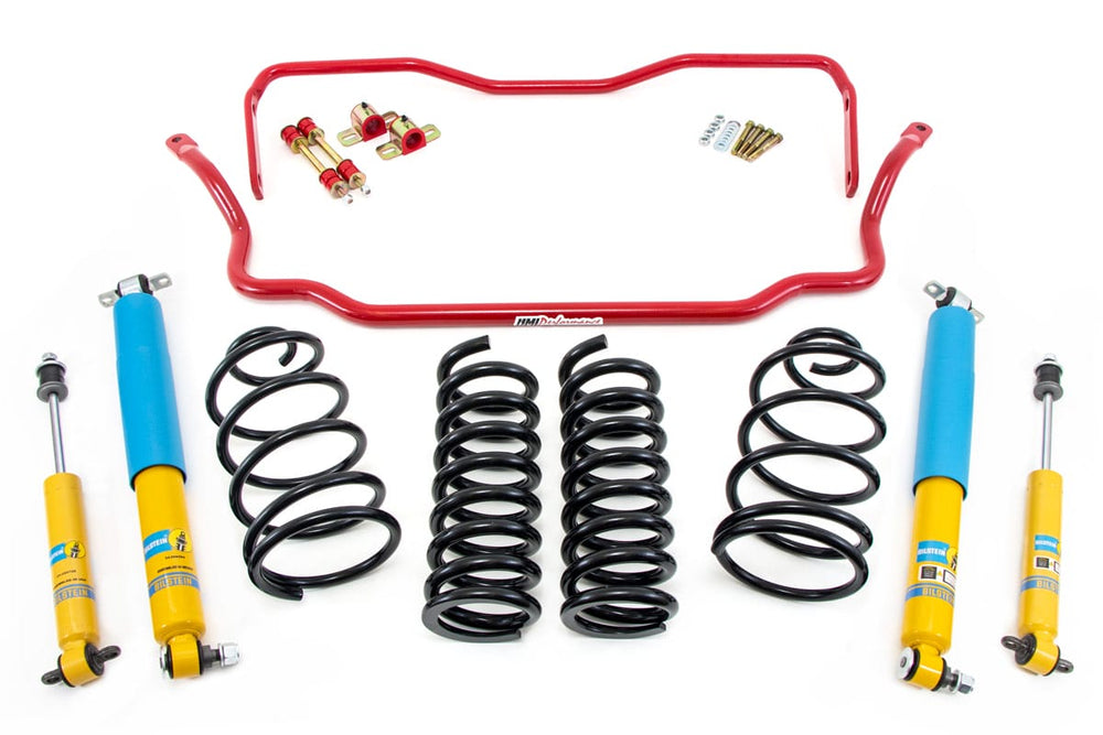 UMI Performance 1967 GM A-Body Handling Kit Stage 1 - 1in Lowering - Black