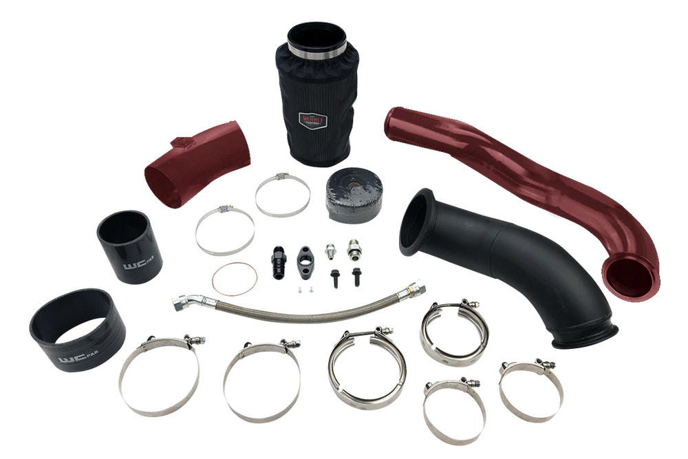 2004.5-2007 5.9 Cummins S300 Turbo High Mount 2nd Gen Swap Kit Bengal Grey