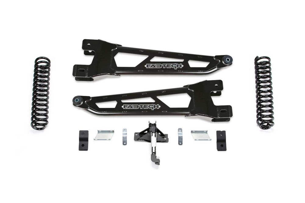 Fabtech 23-24 Ford F250/F350 4WD 2.5in Radius Arm Component Box w/ Coils