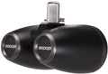 KMTC65 (165mm) Loaded Marine Dual Cans with 45KM654L speaker pairs; charcoal grill on black can