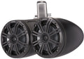 KMTC65 (165mm) Loaded Marine Dual Cans with 45KM654L speaker pairs; charcoal grill on black can