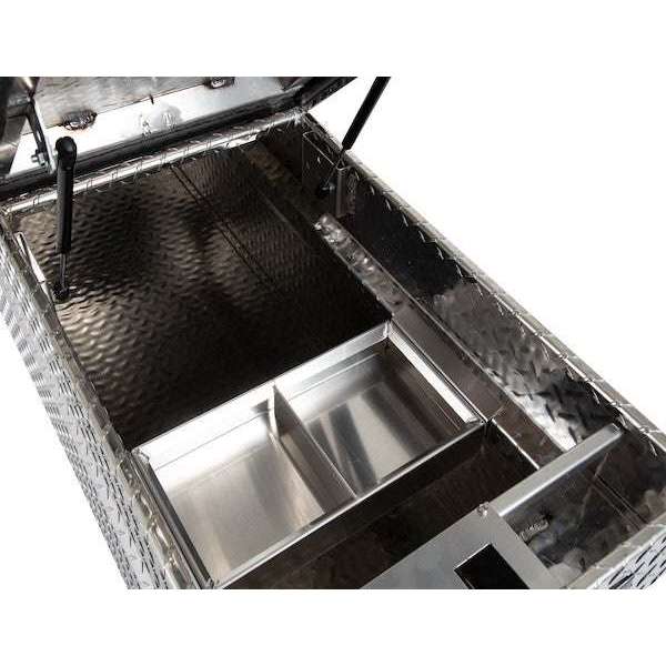 23X20X71IN DIAMOND TREAD ALUMINUM GULL WING TRUCK BOX