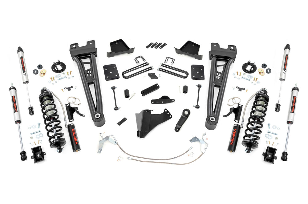 6 Inch Lift Kit Diesel 4 Link Ford F-250 F-350 Super Duty 4WD (08-10)