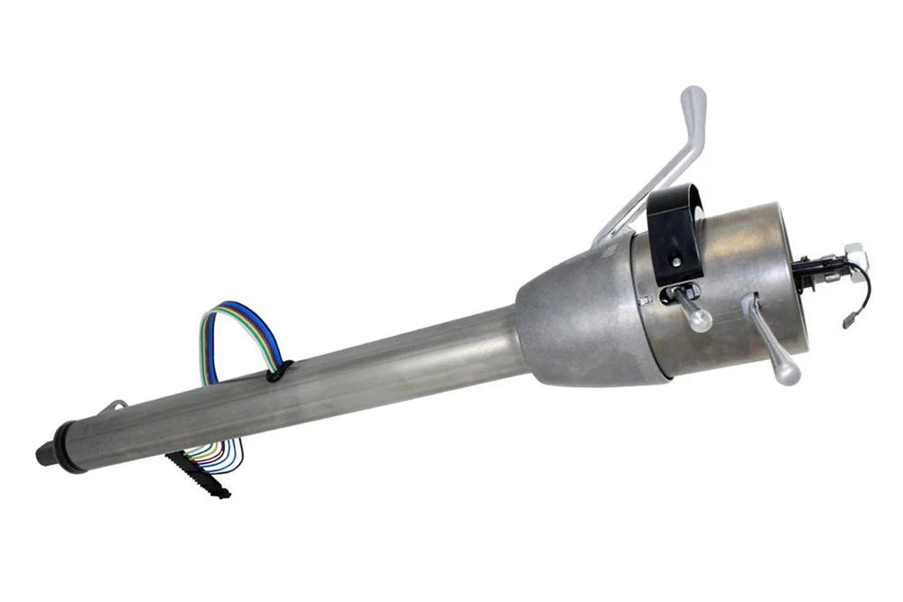 COLUMNSHIFT TILT:LASER CUT 2IN DIA; 28IN LENGTH W/NEUTRAL SAFETY MILL FINISH