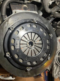 Comp1 Clutch 03-06 Lancer EVO 7/8/9 (750 ft/tq) Twin Disc Ceramic Clutch Kit