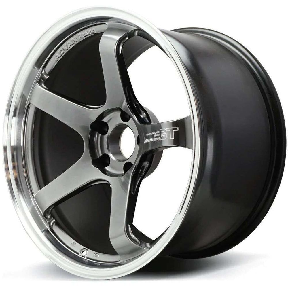 Advan GT Beyond 19x9.5 +25 5x112 Machining & Hyper Platinum Black