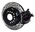 Wilwood Combination Parking Brake Rear Kit 12.19in Dia 0.81in Rotor Thickness - Black Drilled