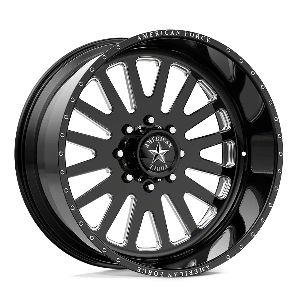 AWF20 22X10 6X135 G-BLK MACH -25MM