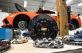 Alcon Chevrolet Corvette C8 (Aftermarket Wheels) 6 Piston 380x36mm Front Street Kit - Nickle Plated