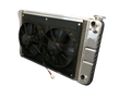 Radiator w/Fans Chevelle LS 64-77 Man Trans Raw