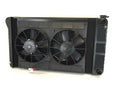 Radiator w/Fans Chevelle LS 64-77 Man Trans Raw