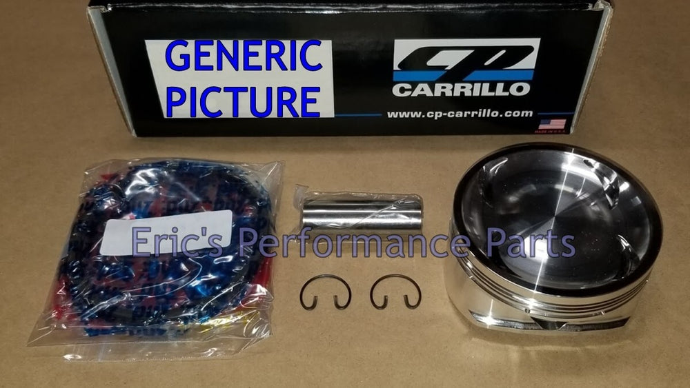 Forged Piston and Ring Set, 100mm Bore, 8.2:1 Compression, EJ257
