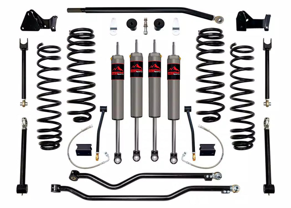 Dynatrac 2007-2018 Jeep Wrangler JK 4.5 Suspension Lift System 4 DTJK45-1X5310-L4