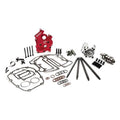 S&S Cycle 2017+ M8 Incl VVT 496C Cam Chest Kit w/ Black Pushrod Tubes