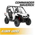 Rugged Radios Can-Am Comm/Mav Complete Comm Kit w/ BT 2-Way Radio - Dash Mount STX/ G1 GMRS