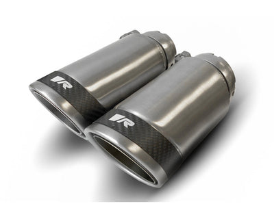 Remus 2012 Audi A3 Sedan 1.4L 90 Axle Back Exhaust w/Connect Tube/Polished Tail Pipe Set