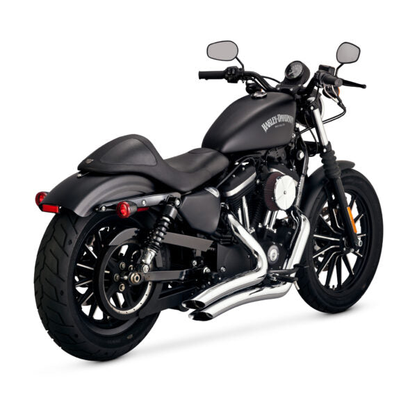 Vance & Hines HD Softail 86-17 Big Radius 2-2 Black PCX Full System Exhaust
