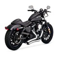 Vance & Hines HD Softail 86-17 Big Radius 2-2 Black PCX Full System Exhaust