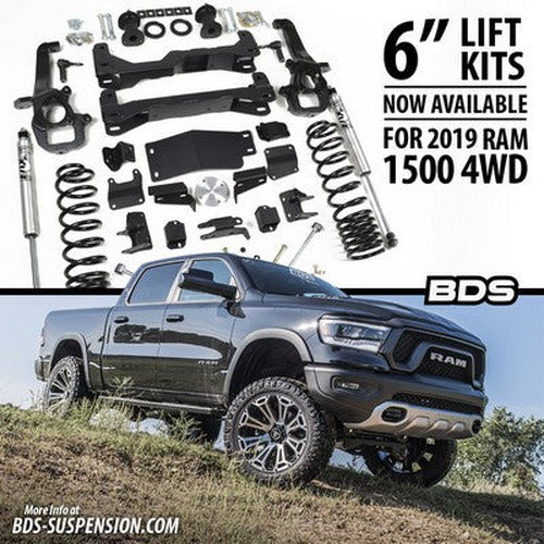 2019-2020 Ram 3500 6.5  Radius Arm  - 5  Rear Block w/ overload - Diesel - 8-Bolt T-Case - Nitro Shocks