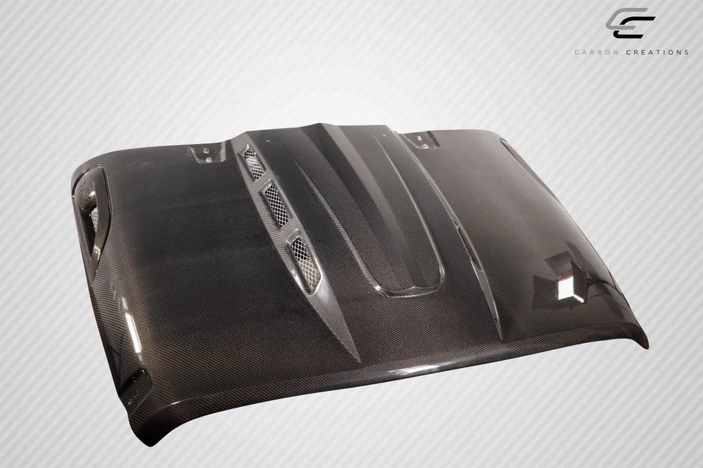 2007-2018 Jeep Wrangler JK Carbon Creations Avenger Hood - 1 Piece