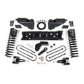 19-24 RAM 3500 4 Inch Radius Arm Bracket Gas 2 Inch Rear Block With Overload Nitro Shocks Zone Offroad