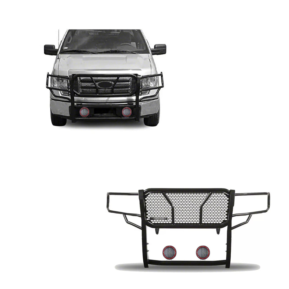 BLK RUGGED HD GRILLE GUARD KIT