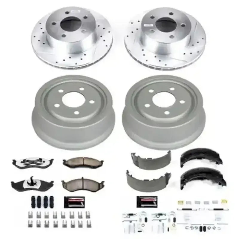 Street Axle Pack Slotted; Frt & RR