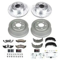 Street Axle Pack Slotted; Frt & RR