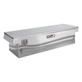 65X16X16 LOW SIDE TOOL BOX WITH SMOOTH ALUMINUM BASE/DIAMOND PLATE LID
