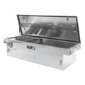 65X16X16 LOW SIDE TOOL BOX WITH SMOOTH ALUMINUM BASE/DIAMOND PLATE LID