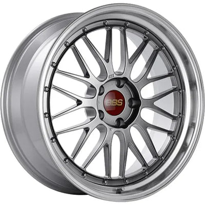 BBS LM 18x8 5x114.3 ET40 Diamond Black Center / Machined Lip Wheel -82mm PFS/Clip Required