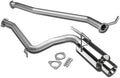T-304 Stainless Steel Cat-Back Exhaust System, 2.4L