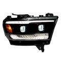 1923 RAM HALOGEN OEM REPL HEADLIGHTS CHROME