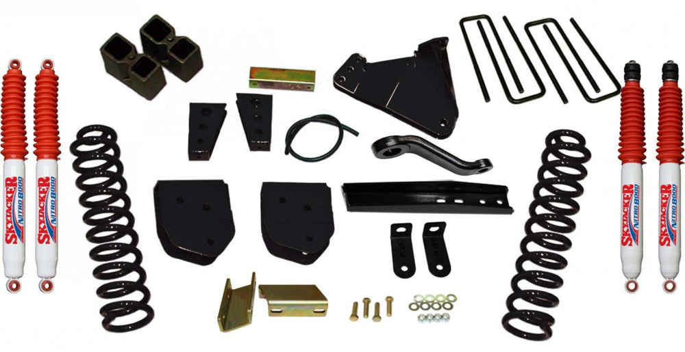 Skyjacker 6"KIT,2011 F250 GAS,4NITROS