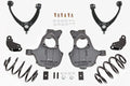 ~(75 lbs. 24X24X15)~ Suv 15 to current 4wd 2 inch front spindle upper control arm 3 inch rear coil spring and shock ext. 18 inch wheel and bigger required