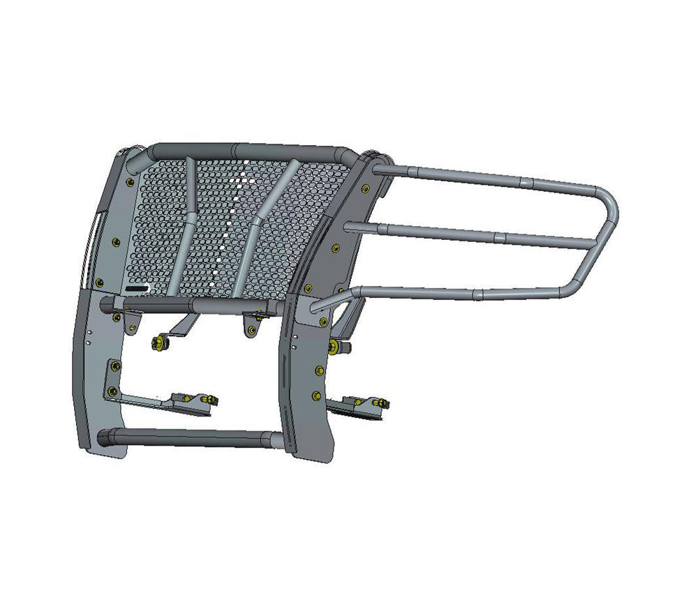 RUGGED HEAVY DUTY GRILLE GUARD KIT