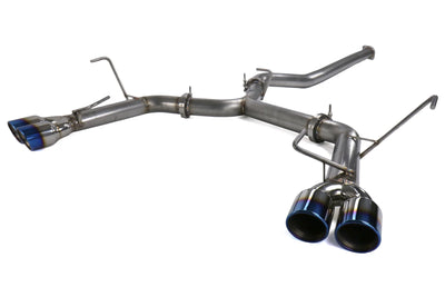 Extreme Turbo Systems blue cat-back exhaust