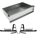 80GALLON COMBO LSHAPED LIQUID STORAGE TANKBLACK