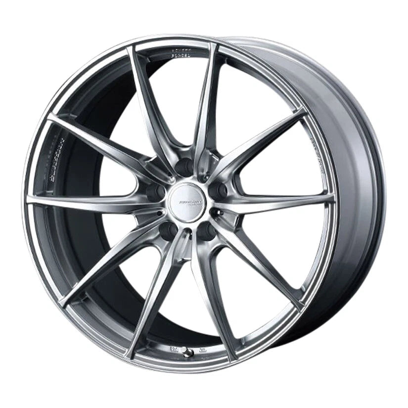 WedsSport FT-117 20 x 10 35 5-114.3 DI-SI (Diamond Silver)